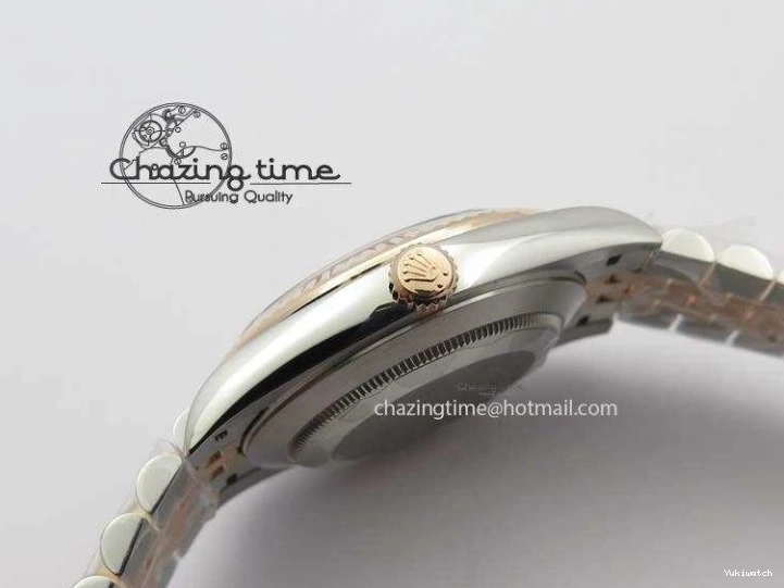 DateJust Dial Jubilee On Bracelet Best RG Fluted Noob 1:1 41mm Wrapped A3235 Brown Edition 126303 Diam Bezel 1231